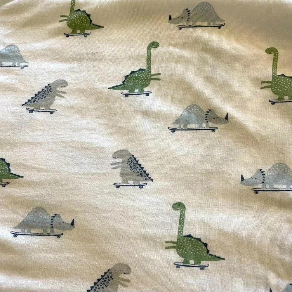 Hello Spud Dino Organic Crib Sheet